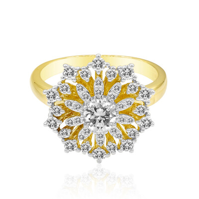 Anillo en oro con Diamante SI1 (G) (Annette)