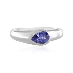 Anillo en plata con Tanzanita (Adela Silber)