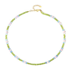 Collar en plata con Peridoto