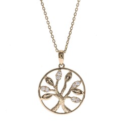 Collar en oro con Diamante I1 (H)  (CIRARI)