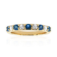 Anillo en oro con Hauyna