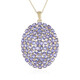Collar en plata con Tanzanita