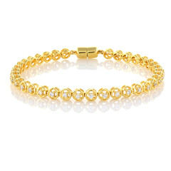 Brazalete en plata con Zircón
