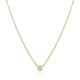 Collar en oro con Diamante FL (G)
