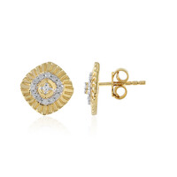 Pendientes en plata con Diamante I2 (I)