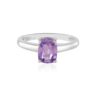 Anillo en plata con Amatista