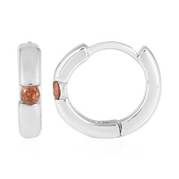 Pendientes en plata con Andalucita