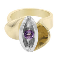 Anillo en plata con Amatista