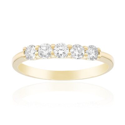 Anillo en oro con I1 (I) Diamante (CIRARI)