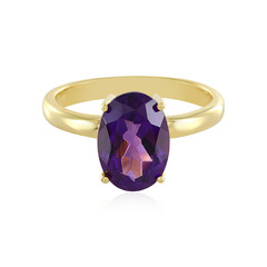 Anillo en plata con Amatista