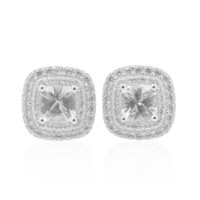 Pendientes en plata con Danburita
