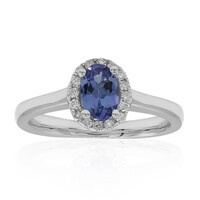 Anillo en oro con Tanzanita AAA