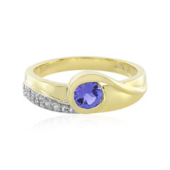 Anillo en oro con Tanzanita AAA (de Melo)