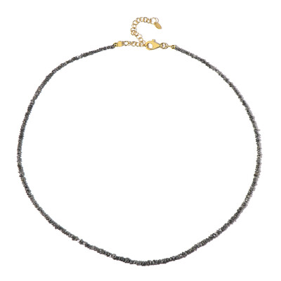 Collar en plata con Diamante plateado
