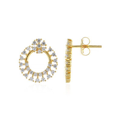 Pendientes en plata con Zircón