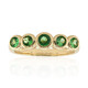 Anillo en oro con Tsavorita de Kenia AAA