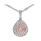 Collar en oro con Diamante rosa I1 (CIRARI)