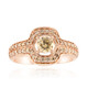 Anillo en oro con Diamante rosa de Francia de Argyle VS1 (Annette)