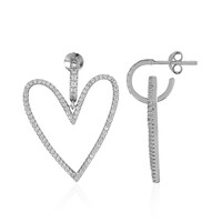 Pendientes en plata con Zircón