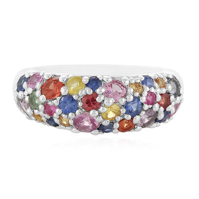 Anillo en plata con Zafiro