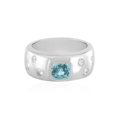 Anillo en plata con Zircón de Ratanak Kirí (Adela Silber)