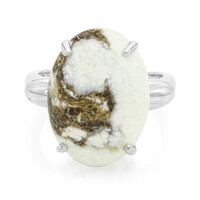 Anillo en plata con Magnesita