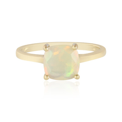 Anillo en oro con Ópalo de Welo