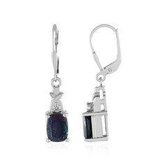 Pendientes en plata con Ópalo de Mezezo