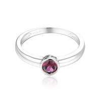 Anillo en plata con Granate de Tocantin