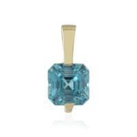 Colgante en oro con Zircón de Ratanak Kirí