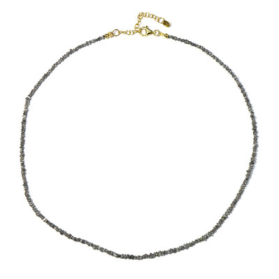 Collar en plata con Diamante plateado