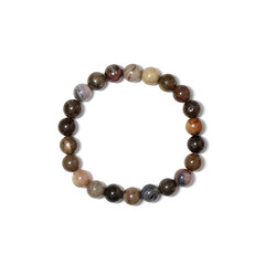 Brazalete con Madera de palma petrificada