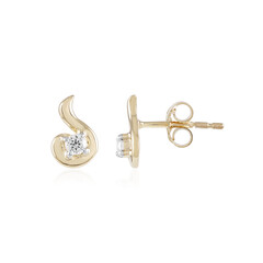 Pendientes en oro con Diamante SI1 (H)