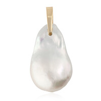 Colgante en oro con Perla Freshwater
