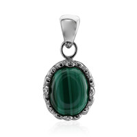 Colgante en plata con Malaquita (Art of Nature)