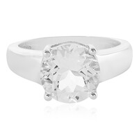 Anillo en plata con Cuarzo blanco