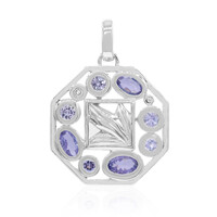 Colgante en plata con Tanzanita (VIENNA 1903)