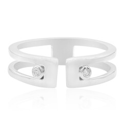 Anillo en plata con Diamante I1 (G)