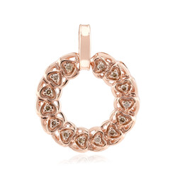Colgante en oro con Diamante rosa de Francia de Argyle SI1