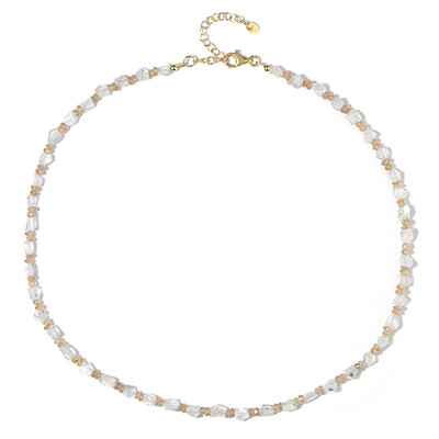 Collar en plata con Zircón (Riya)