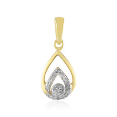Colgante en plata con Diamante I2 (I)