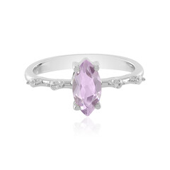 Anillo en plata con Amatista Rosa de Francia