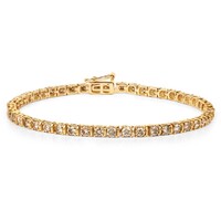 Brazalete en oro con Diamante Fancy I2 (de Melo)