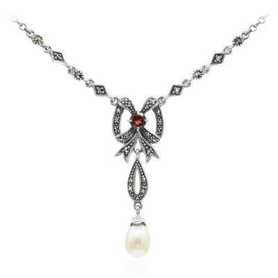 Collar en plata con Perla Freshwater