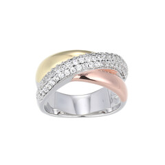 Anillo en plata con Zircón