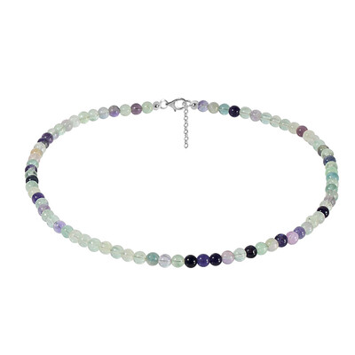 Collar en plata con Fluorita