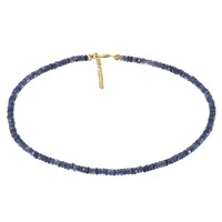 Collar en plata con Iolita