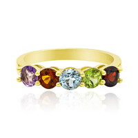 Anillo en plata con Amatista