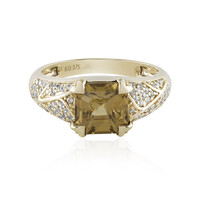 Anillo en oro con Zircón amarillo (Adela Gold)