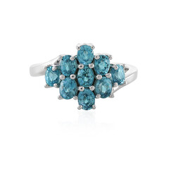 Anillo en plata con Zircón de Ratanak Kirí